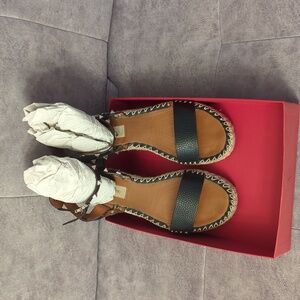 Valentino Garavani Black Sandals